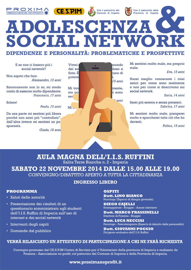 Locandina dell'evento