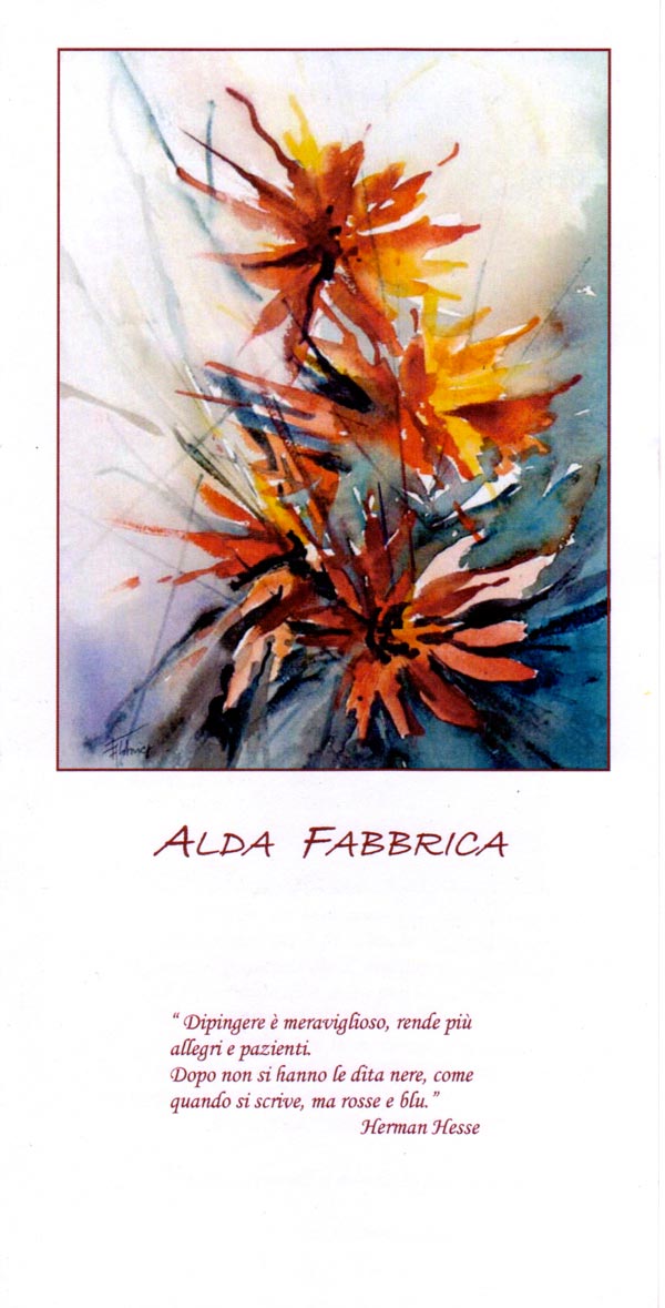 Alda Fabbrica acquarello